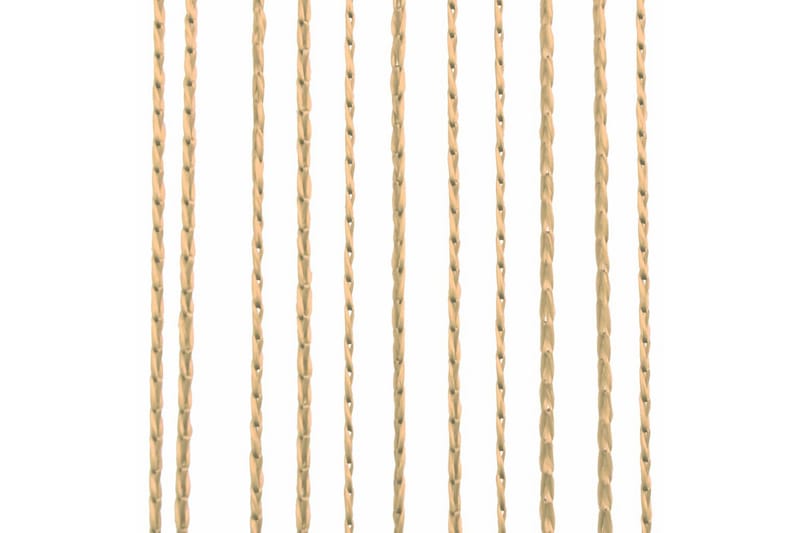 Trådgardiner 2 st 100x250 cm beige - Beige - Textil & mattor - Gardiner - Mörkläggningsgardiner