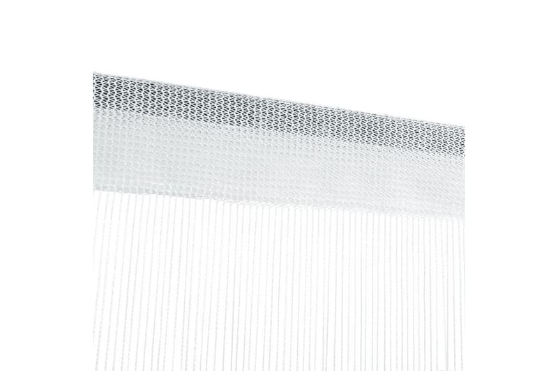 Trådgardiner 2 st 100x250 cm vit - Vit - Mörkläggningsgardiner