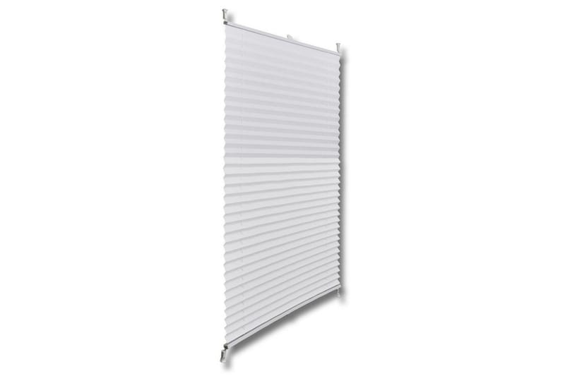 Plisségardin 70x150 cm vit - Vit - Textil & mattor - Gardiner - Plisségardin & persienn