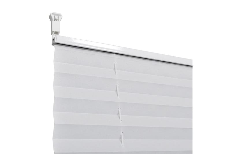 Plisségardin 70x150 cm vit - Vit - Textil & mattor - Gardiner - Plisségardin & persienn