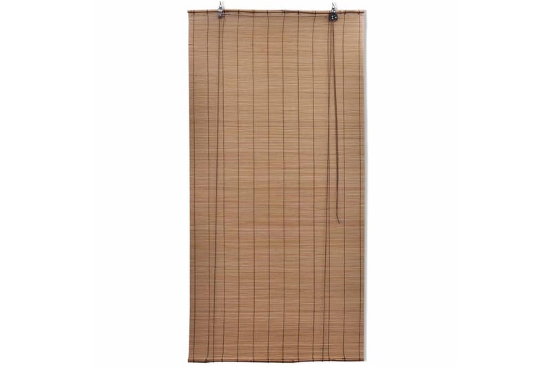 Rullgardin bambu 100x160 cm brun - Natur/Brun - Rullgardin