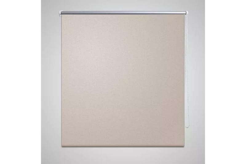 Rullgardin beige 100x230 cm mörkläggande - Beige - Rullgardin