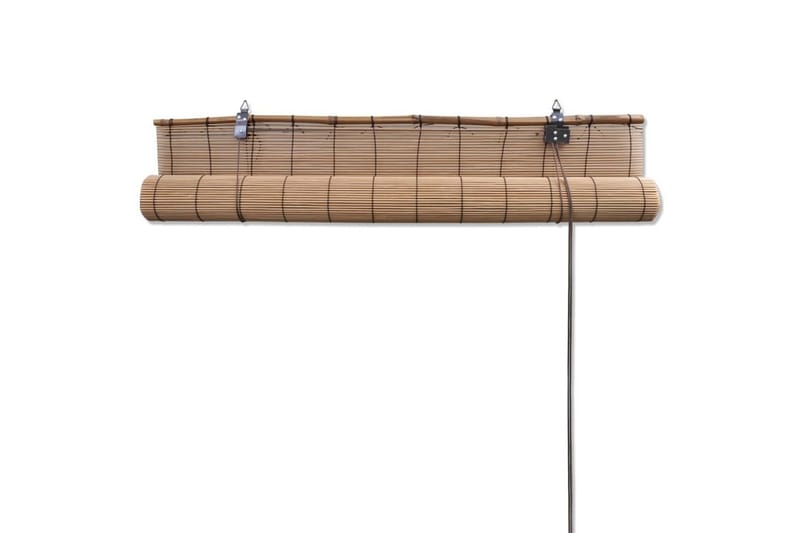 Rullgardin i bambu 120x160 cm brun - Natur/Brun - Textil & mattor - Gardiner - Rullgardin