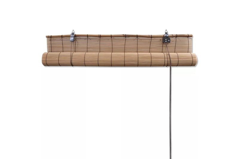 Rullgardin i bambu 140x160 cm brun - Natur/Brun - Textil & mattor - Gardiner - Rullgardin
