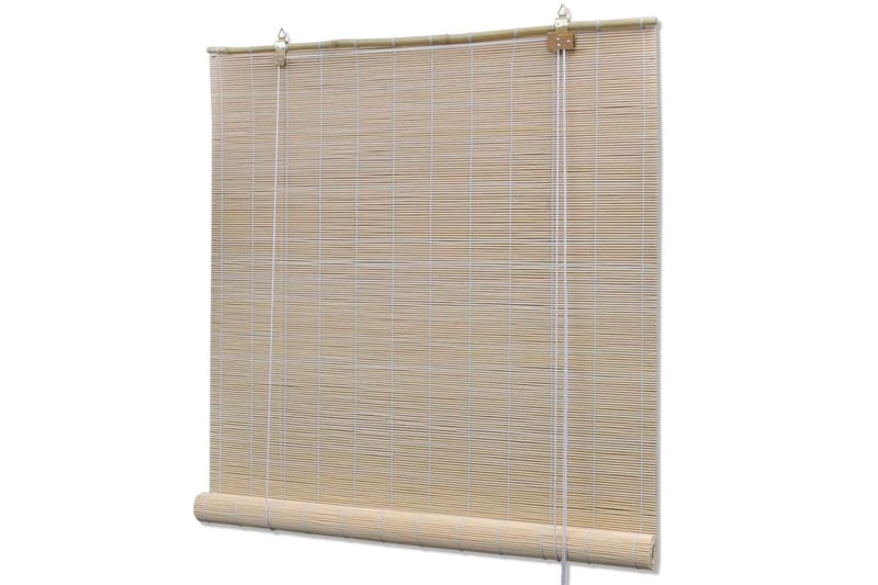 Rullgardin i naturlig bambu 150x220 cm - Beige - Rullgardin