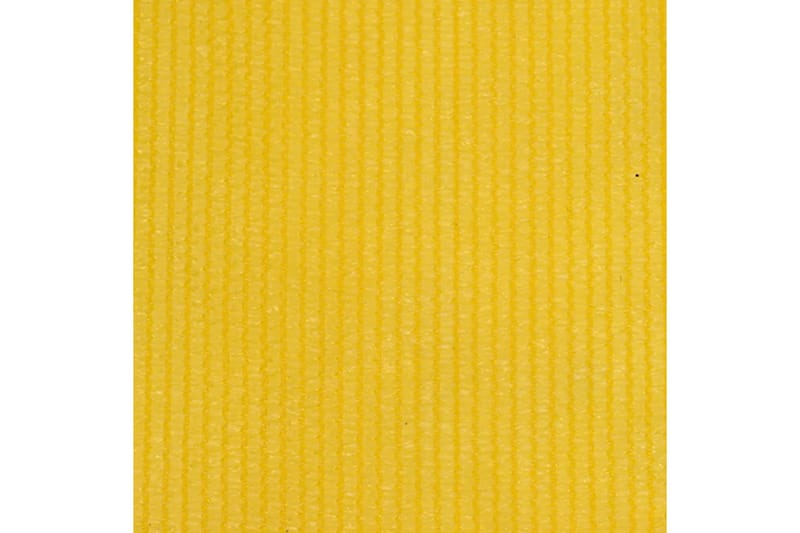 Rullgardin utomhus 100x140 cm gul HDPE - Gul - Rullgardin