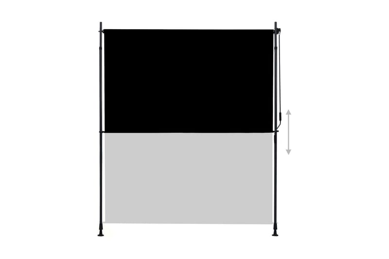Rullgardin utomhus 200x270 cm antracit - Antracit - Textil & mattor - Gardiner - Rullgardin
