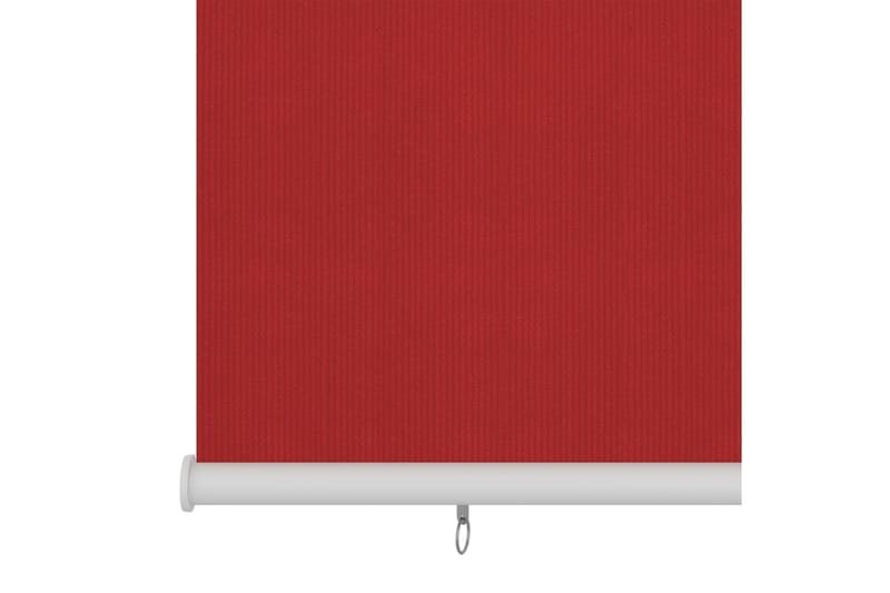 Rullgardin utomhus 60x140 cm röd HDPE - Röd - Textil & mattor - Gardiner - Rullgardin