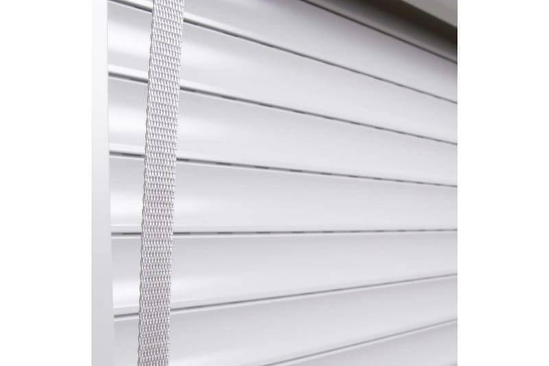 Rulljalusi aluminium 160x150 cm vit - Vit - Textil & mattor - Gardiner - Plisségardin & persienn