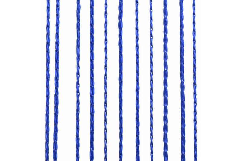 Trådgardiner 2 st 100x250 cm blå - Blå - Mörkläggningsgardiner