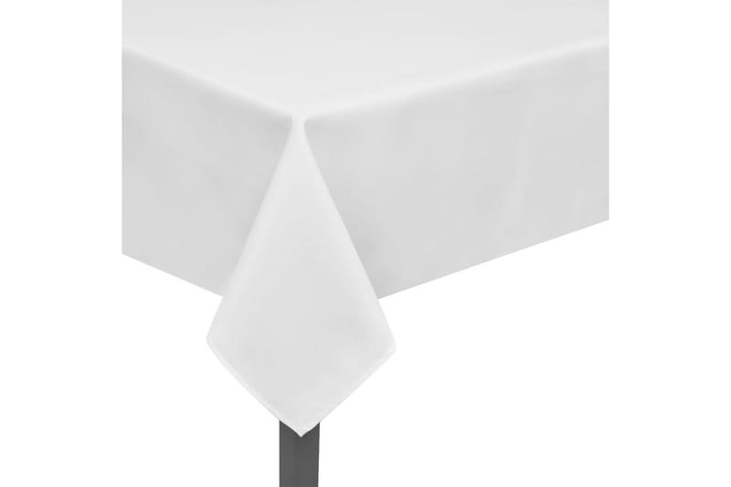 5 Bordsdukar Vit 220x130 cm - Vit - Textil & mattor - Kökstextilier
