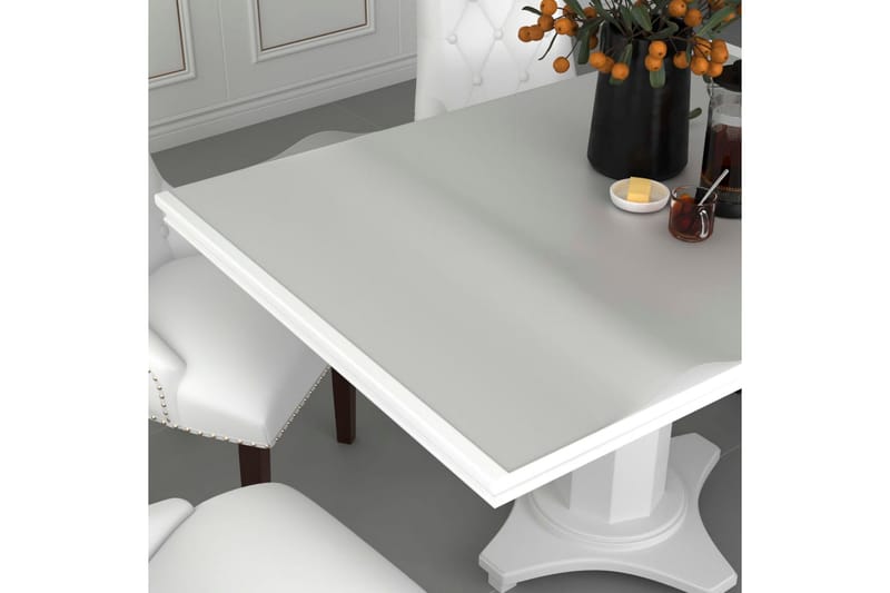 Bordsskydd matt 80x80 cm 2 mm PVC - Transparent - Textil & mattor - Kökstextilier
