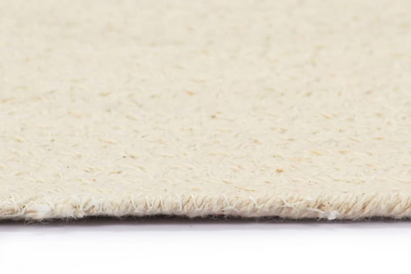 Bordstabletter 4 st naturlig 38 cm rund bomull - Natur/Brun - Textil & mattor - Kökstextilier