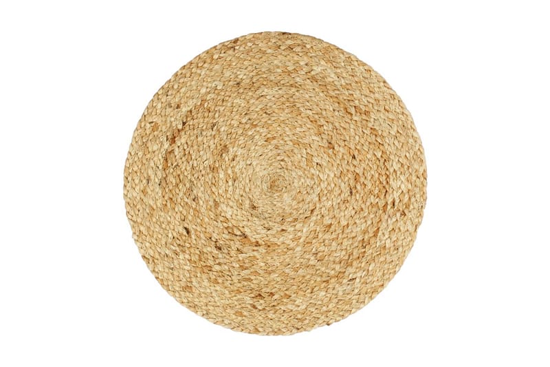 Bordstabletter 6 st naturlig 38 cm rund jute - Brun - Bordstabletter - Kökstextilier