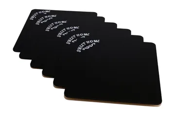 Bordstabletter 6-pack - Svart - Textil & mattor - Kökstextilier