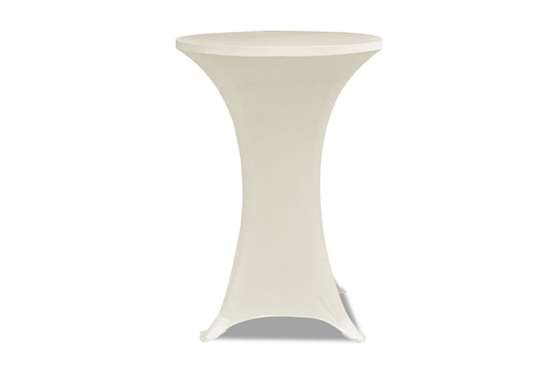 Duk till ståbord Ã˜70 Stretch Creme 2-pack - Vit - Textil & mattor - Kökstextilier