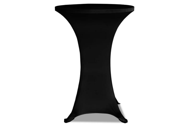 Duk till ståbord Ã˜70 Stretch Svart 2-pack - Svart - Textil & mattor - Kökstextilier