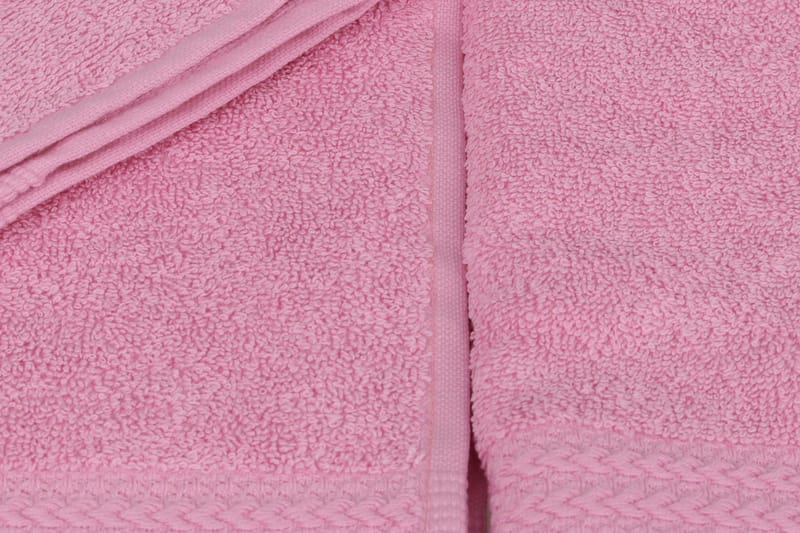 Hobby Handduk 30x50 cm 6-pack - Rosa - Textil & mattor - Badrumstextilier - Handduk