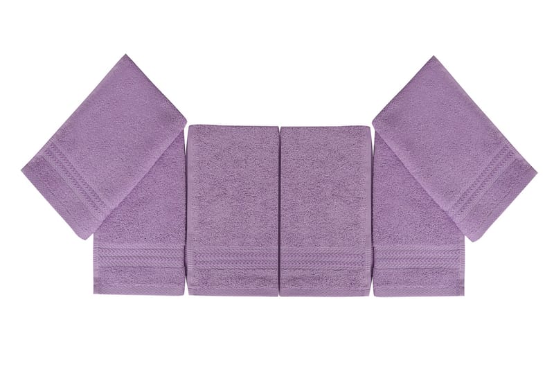Hobby Handduk 30x50 cm 6-pack - Ljuslila - Textil & mattor - Kökstextilier