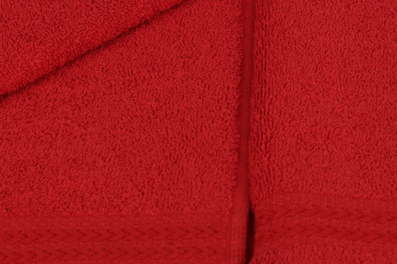 Hobby Handduk 30x50 cm 6-pack - Röd - Kökstextilier - Kökshandduk