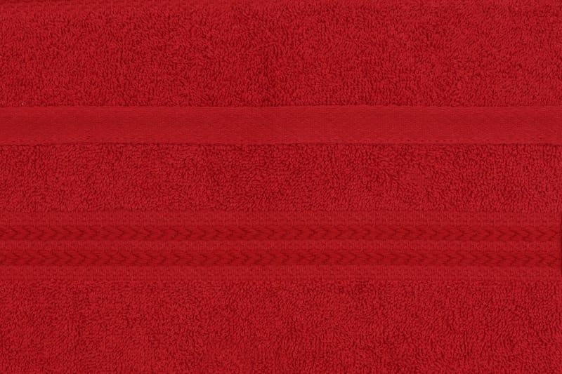 Hobby Handduk 30x50 cm 6-pack - Röd - Textil & mattor - Kökstextilier