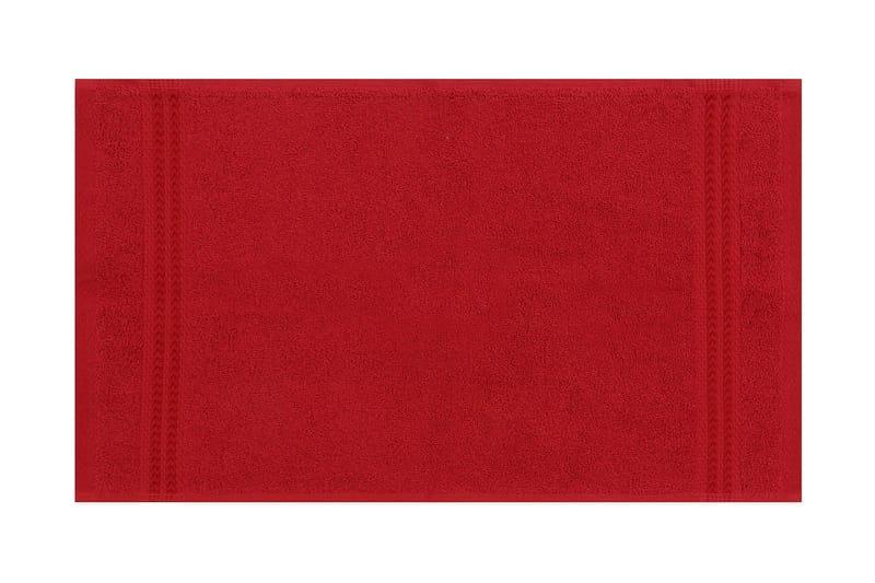 Hobby Handduk 30x50 cm 6-pack - Röd - Textil & mattor - Badrumstextilier - Handduk