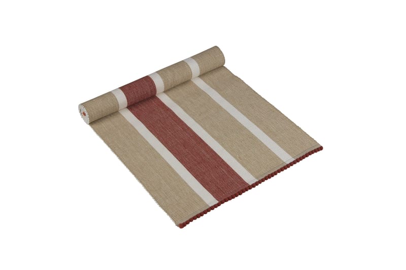 Luhar Bordslöpare 35x120 cm - Tegelröd - Textil & mattor - Kökstextilier