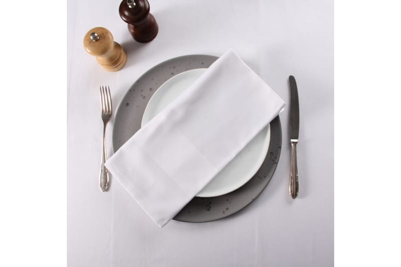 Servett Fritz Magnus Trading Delight 50 x 50 cm Vit - Textil & mattor - Kökstextilier - Tygservetter