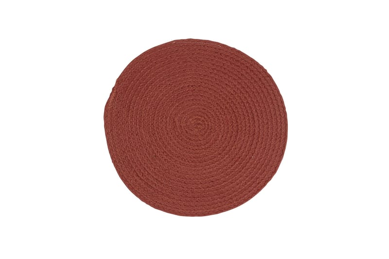 Sigge Tabletter Ø38 cm - Tegelröd - Textil & mattor - Kökstextilier