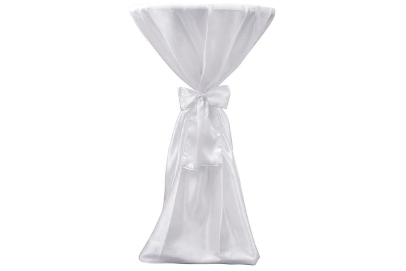 Vit bordsduk med rosett 60 cm 2-pack - Vit - Textil & mattor - Kökstextilier