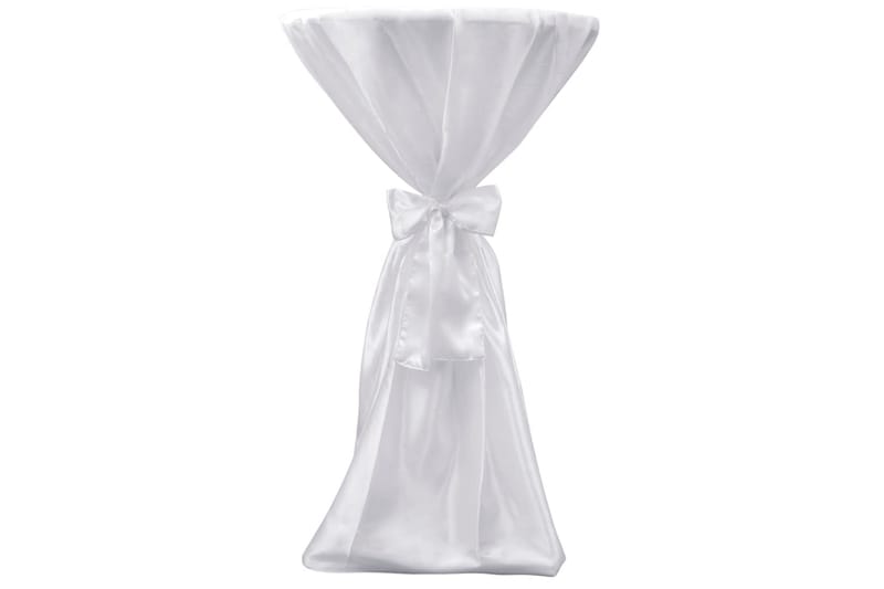 Vit bordsduk med rosett 70 cm 2-pack - Vit - Textil & mattor - Kökstextilier