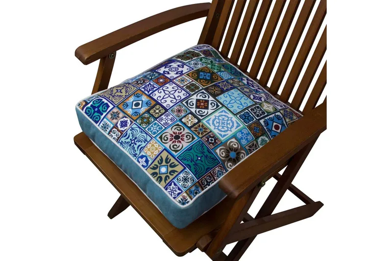 Alricon Prydnadskudde 42x42 cm - Blå - Textil & mattor - Filtar, kuddar & plädar - Prydnadskudde & kuddfodral