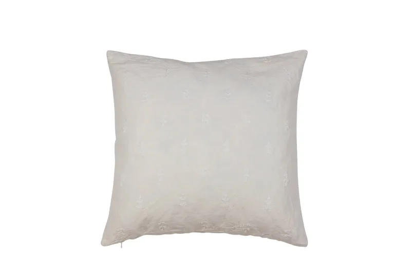 Anna Kuddfodral 48x48 cm, Offwhite