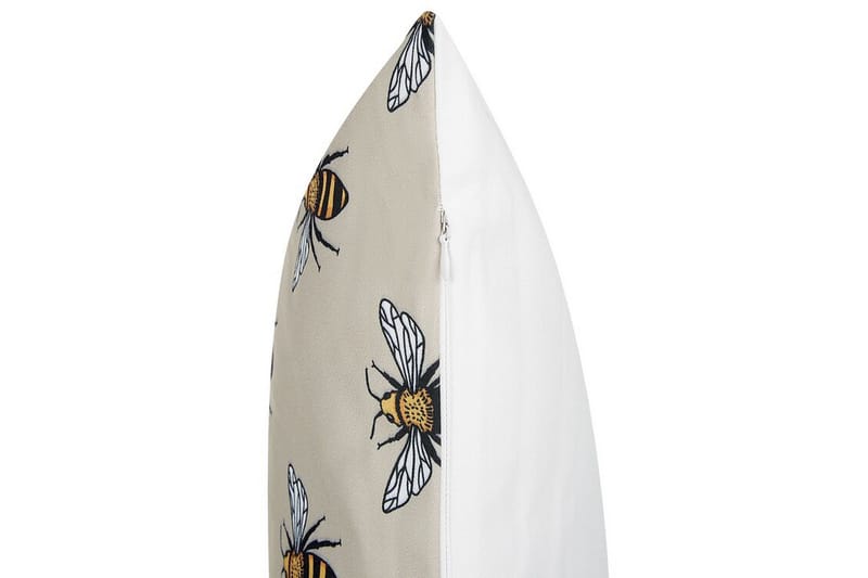 Arnesano Utomhuskudde 45x45 cm 2 st - Beige/Svart - Textil & mattor - Filtar, kuddar & plädar - Utekudde