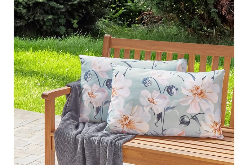 Benedetta Utomhuskudde 42x60 cm - Blå - Textil & mattor - Filtar, kuddar & plädar - Utekudde