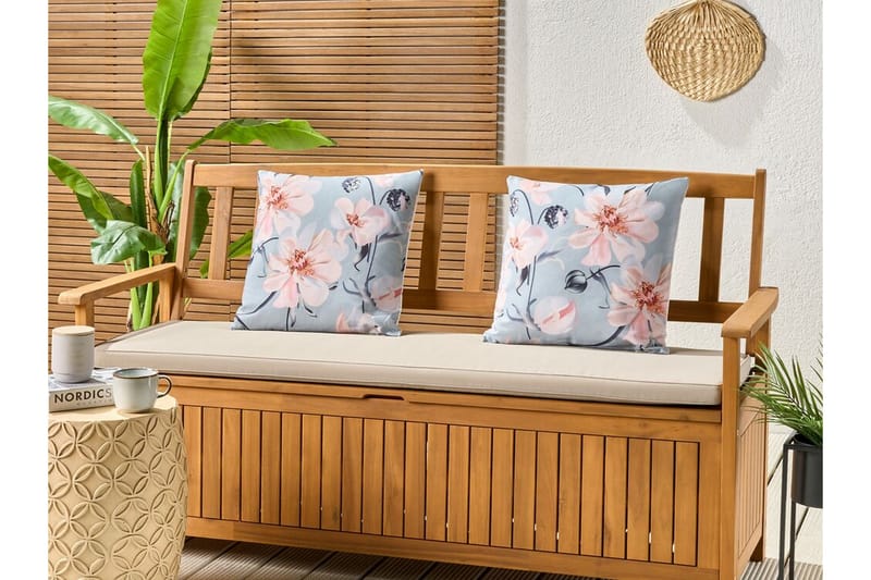 Benedetta Utomhuskudde 45x45 cm - Blå - Textil & mattor - Filtar, kuddar & plädar - Utekudde