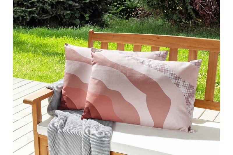 Busto Utomhuskudde 42x60 cm - Rosa - Textil & mattor - Filtar, kuddar & plädar - Utekudde