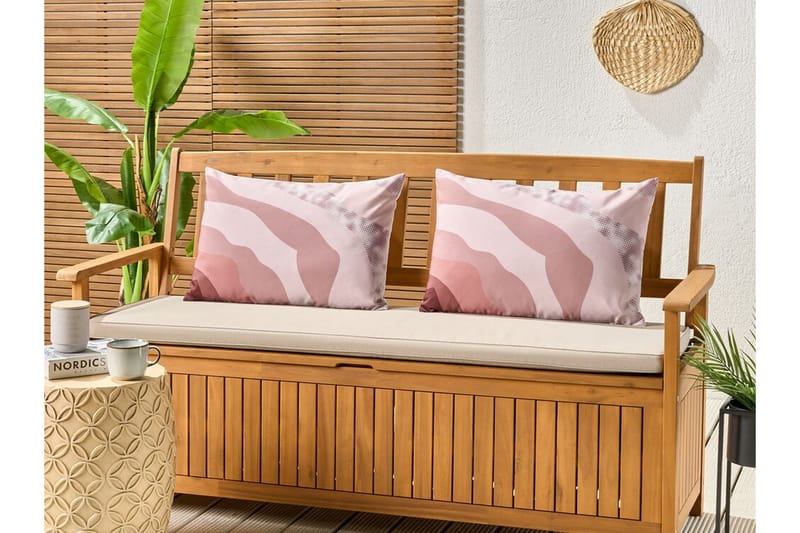 Busto Utomhuskudde 42x60 cm - Rosa - Textil & mattor - Filtar, kuddar & plädar - Utekudde