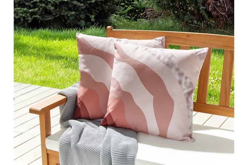 Busto Utomhuskudde 45x45 cm - Rosa - Textil & mattor - Filtar, kuddar & plädar - Utekudde