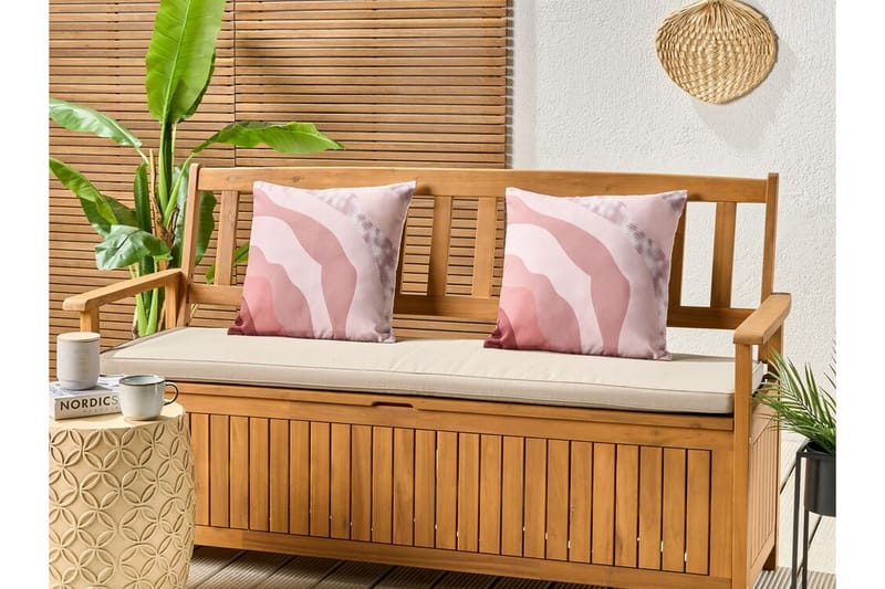 Busto Utomhuskudde 45x45 cm - Rosa - Textil & mattor - Filtar, kuddar & plädar - Utekudde