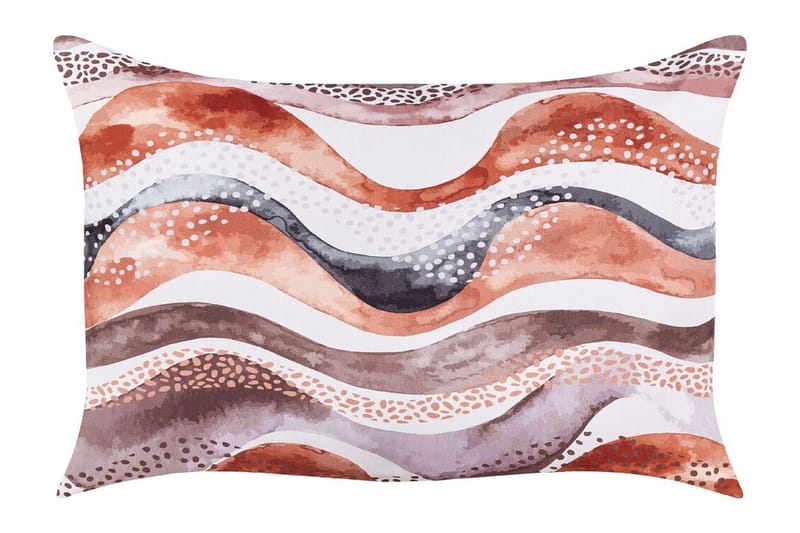 Cannole Utomhuskudde 42x60 cm 2 st - Brun/Vit/Svart - Textil & mattor - Filtar, kuddar & plädar - Utekudde