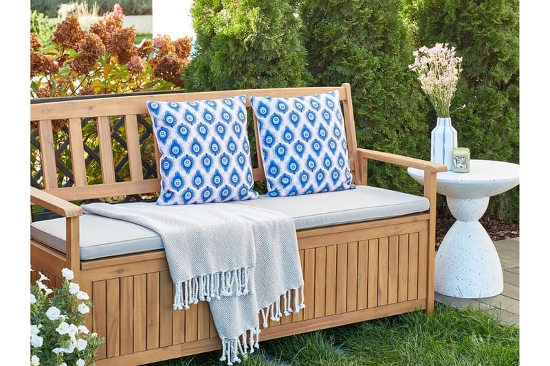 Didsbury Utomhuskudde 45x45 cm - Blå/Rosa - Textil & mattor - Filtar, kuddar & plädar - Utekudde