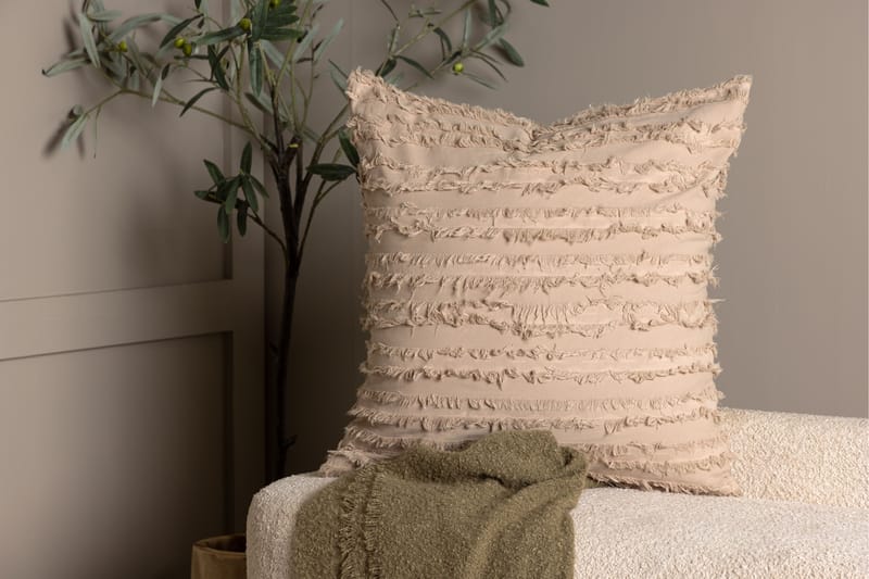 Edith Kuddfodral - Beige - Textil & mattor - Filtar, kuddar & plädar - Prydnadskudde & kuddfodral