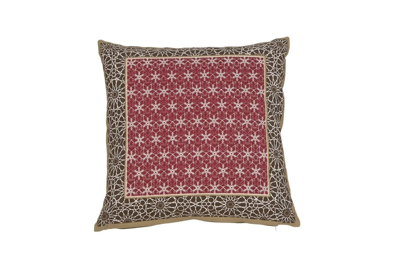 Eva Kuddfodral 48x48 cm - Röd - Textil & mattor - Filtar, kuddar & plädar - Prydnadskudde & kuddfodral
