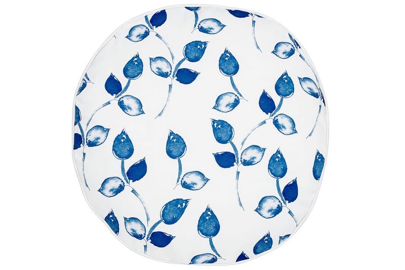 Fasano Utomhuskudde 40 cm Rund - Vit/Blå - Textil & mattor - Filtar, kuddar & plädar - Utekudde