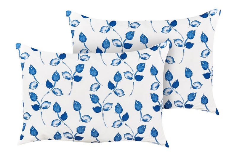 Fasano Utomhuskudde 42x60 cm - Vit/Blå - Textil & mattor - Filtar, kuddar & plädar - Utekudde