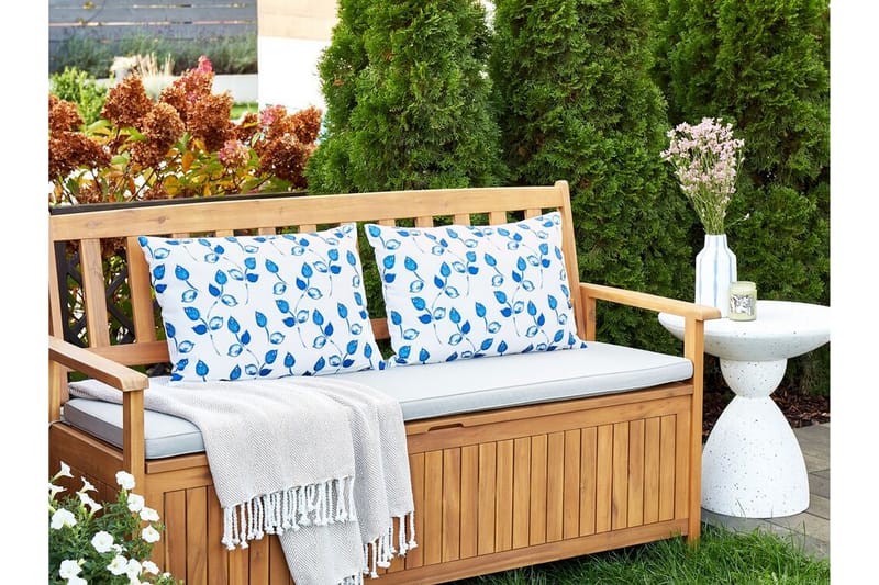 Fasano Utomhuskudde 42x60 cm - Vit/Blå - Textil & mattor - Filtar, kuddar & plädar - Utekudde