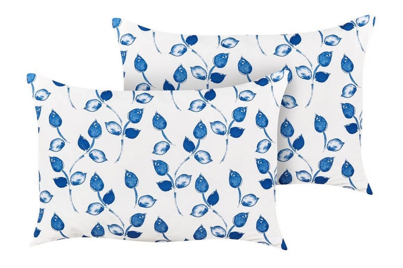 Fasano Utomhuskudde 42x60 cm - Vit/Blå - Textil & mattor - Filtar, kuddar & plädar - Utekudde