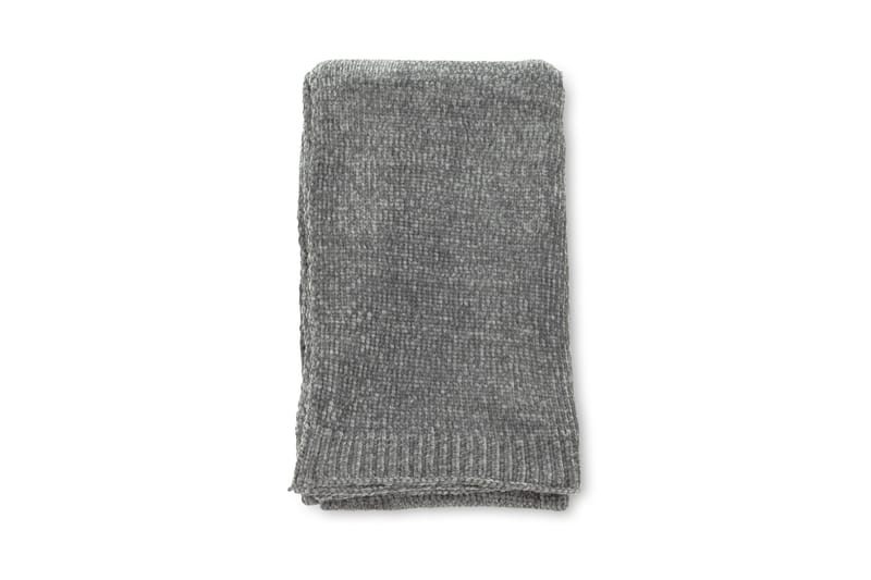 Ally Pläd 130x170 cm, Mörkgrå