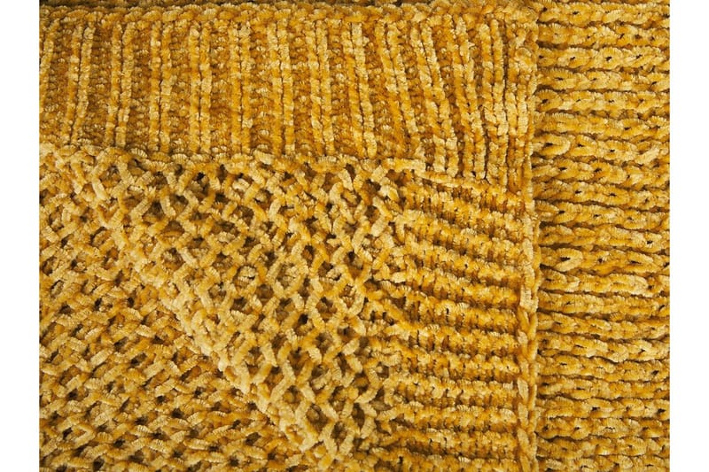 Haifa Överkast 150x200 cm - Gul - Textil & mattor - Filtar, kuddar & plädar - Filtar & plädar